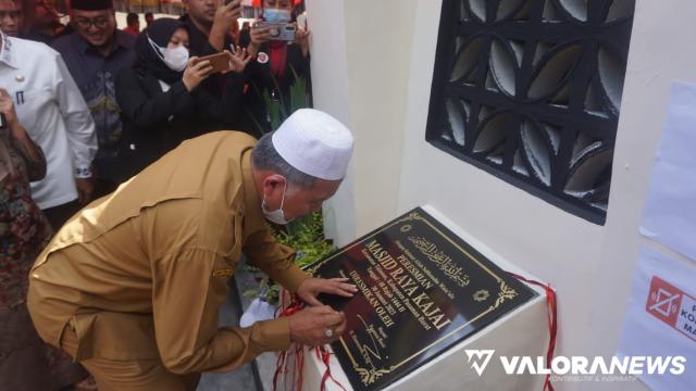 Roboh Akibat Gempa: Masjid Raya Kajai Diresmikan, Dibangun dalam 7 Bulan