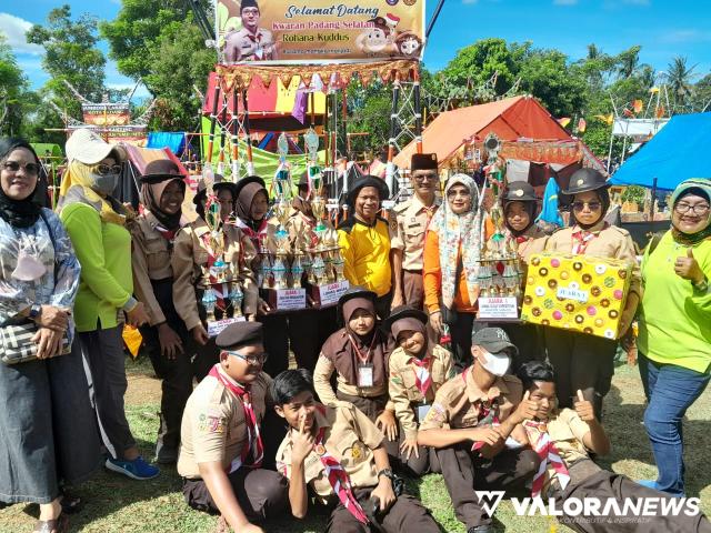 Jambore Cabang 2022: Pramuka Penggalang Padang Selatan Sabet Juara Umum