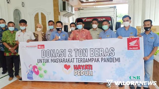 Jasa Raharja Sumbang 1 Ton Beras: PT Hayati Salurkan 2 Ton Beras untuk Warga Padang...
