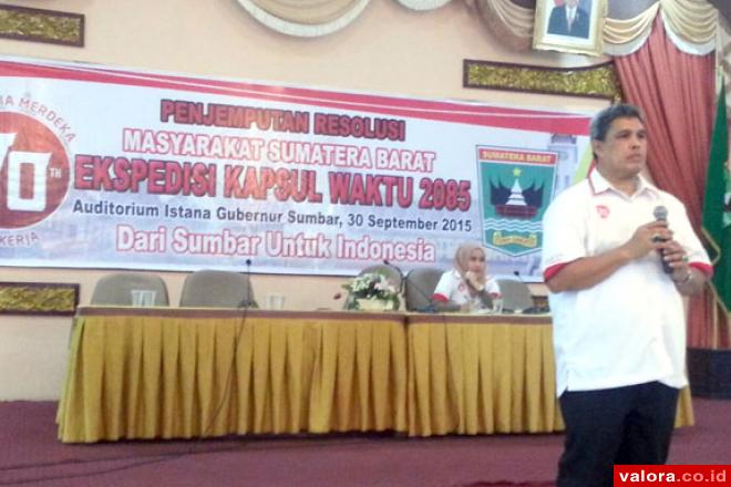 Resolusi Masyarakat Sumbar Terjemput, Tinggal Dikerucutkan