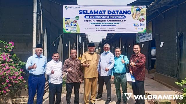 Tinjau Pabrik Pengolahan Limbah Sampah Organik di Bekasi, Ini Target Mahyeldi