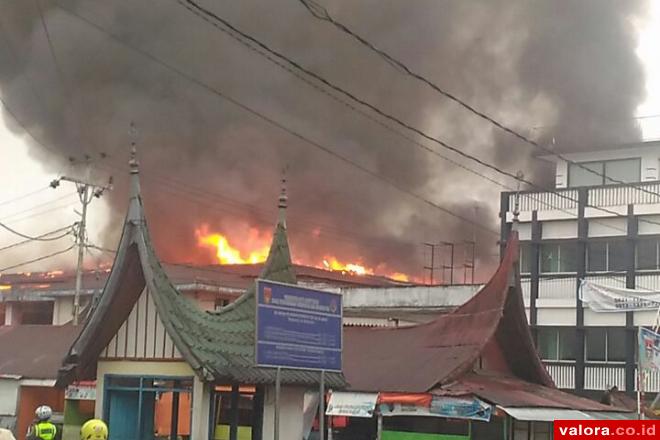 Subhanallah, Mushalla di Pasar Atas Tak Tersentuh Api