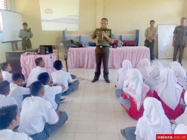 Dandim Bangun Mental Siswa dengan Wawasan Nusantara