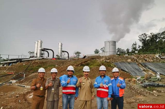 Bupati Solsel Tinjau Pembangunan Gardu Induk PLN