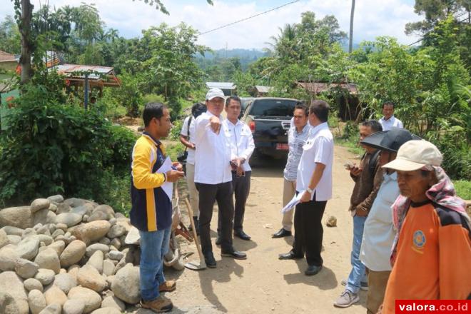 Dua Proyek Jalan di Solsel Mangkrak