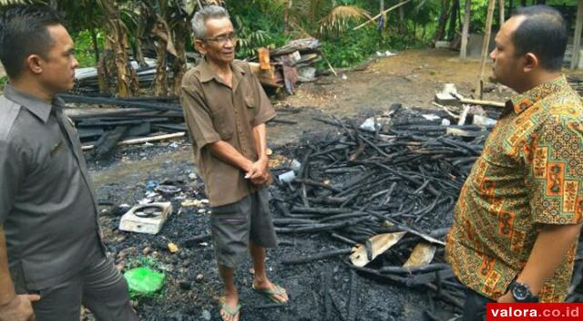 Perantau Duku Tarusan Ringankan Beban Korban Kebakaran