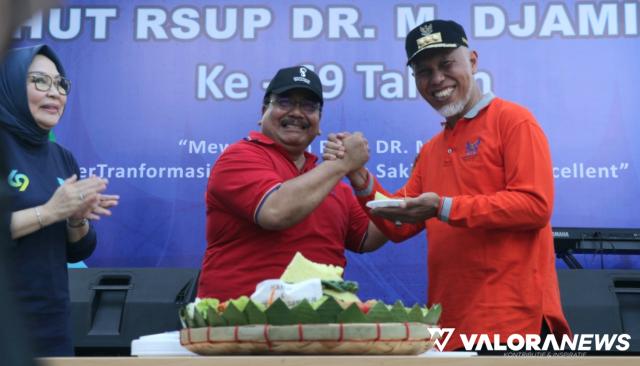 HUT ke-69 RSUP M Djamil Padang, Gubernur Sorot Defisit Budaya Melayani Paramedis