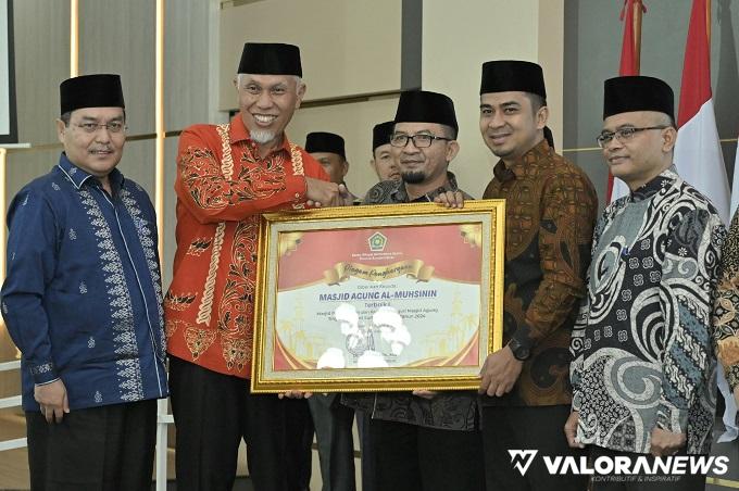 10 Masjid di Sumbar Raih Ampera Award 2024, Ini Harapan Gubernur