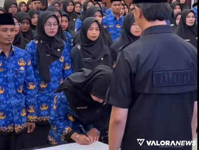 151 Guru Honorer Bukittinggi Dilantik jadi P3K, Erman Safar: Semoga Allah Ridho