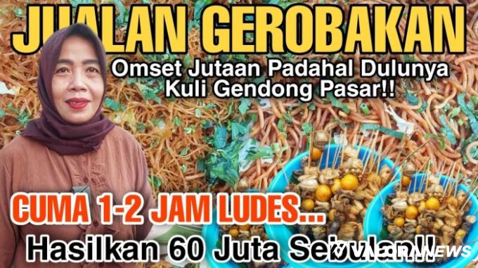 2 Jam Langsung Ludes, Sebulan Cuan Rp60 Juta! Ternyata Ini Ide Usahanya