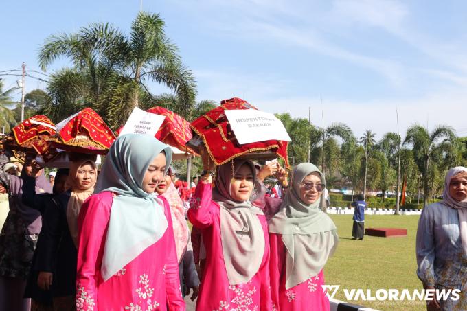 200 Jamba Diarak Bundo Kanduang Diperingatan 31 Tahun Lubuk Basung jadi Ibukota Kabupaten