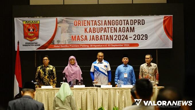 45 Anggota DPRD Agam 2024-2029 Ikuti Orientasi Tugas