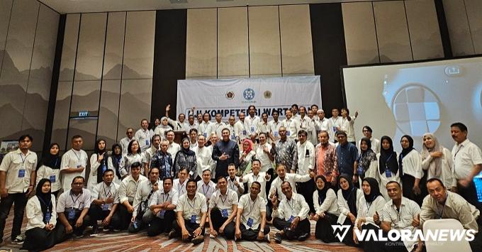Para penguji UKW Fasilitasi Dewan Pers di Padang, foto...