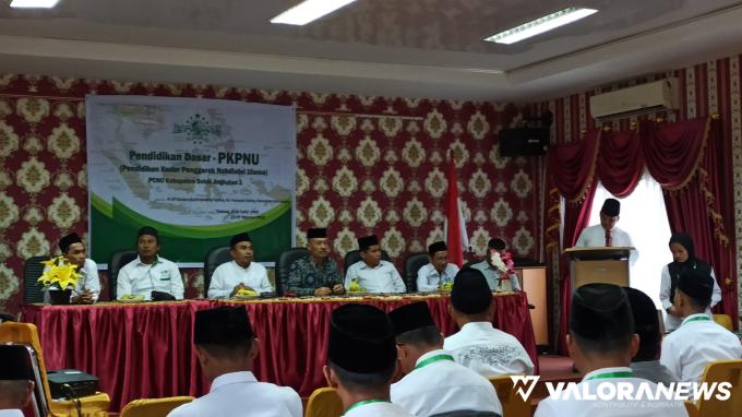 70 Kader Ikuti Pendidikan Dasar PKPNU Angkatan I PCNU Kabupaten Solok