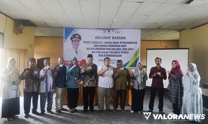 7.764 Orang Warga Pasaman Barat jadi Peserta BPJS Ketenagakerjaan, Iuran Dibayarkan dari...