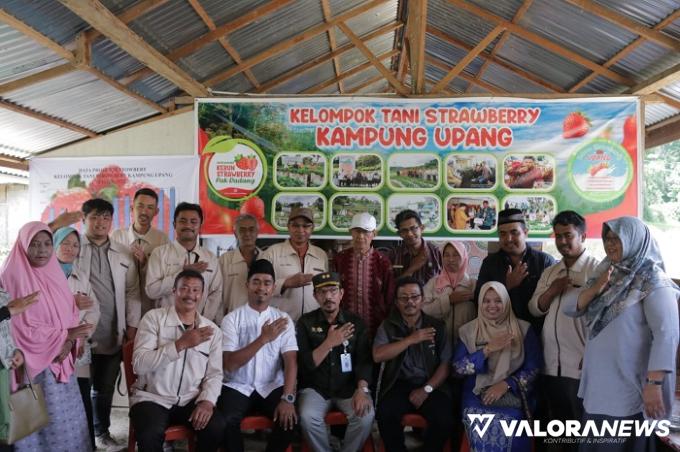 Agam Lirik Potensi Agrowisata Strawberry, Ini Saran Direktur Buflo Kementan