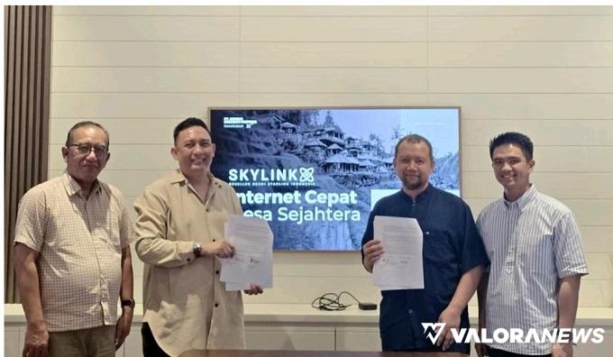 Akcon Gandeng Skylink, Siap Hadirkan Internet hingga Daerah Terpencil