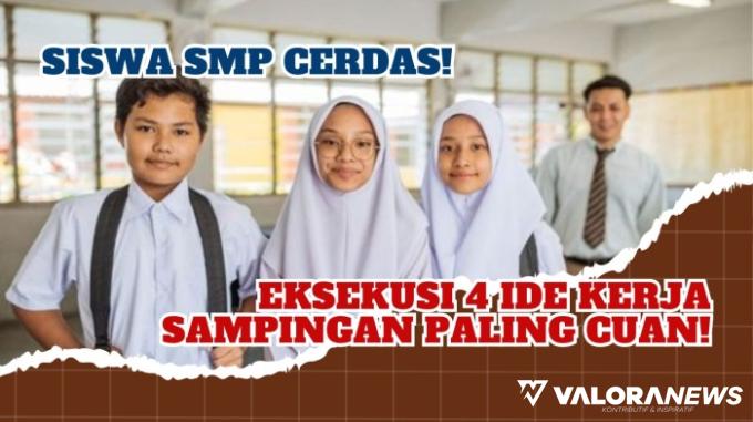 Anak SMP bisa Cuan Rp1 Juta? Simak 6 Ide Freelance Pelajar Ini