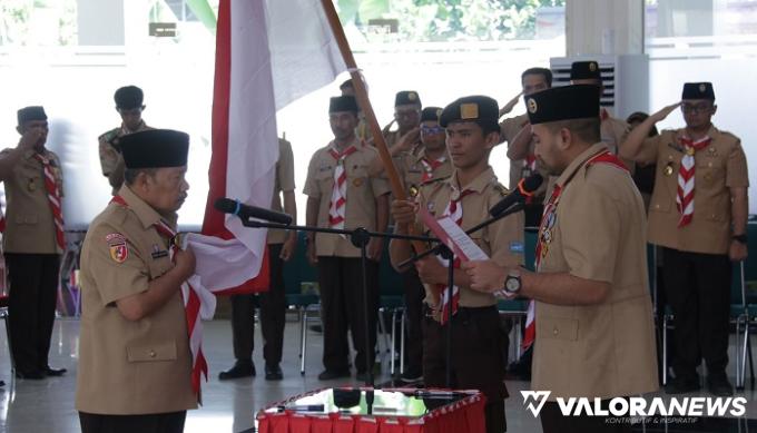 Andri Warman Dilantik jadi Kamabicab Pramuka Agam