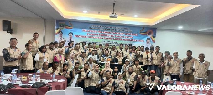 Arkadius Fasilitasi Pelatihan bagi 75 Relawan Kebencanaan Tanah Datar