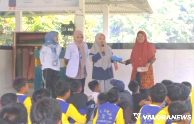 BAHAYA ANEMIA: Puskesmas Rahul Gencarkan Sosialisasi ke Sekolah