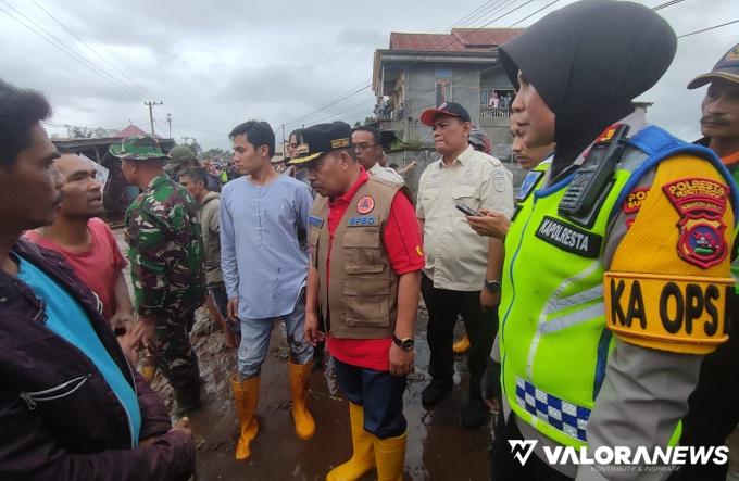 Banjir Bandang Landa 2 Kecamatan, BPBD Agam Pastikan Lahar Dingin Ikut Hanyut