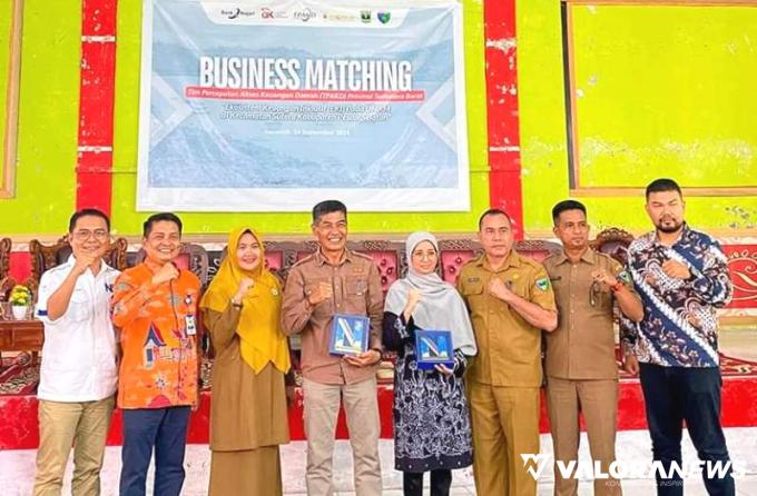 BANK NAGARI Bersama OJK dan Pemkab Pessel Sosialisasi Business Matching di Surantih