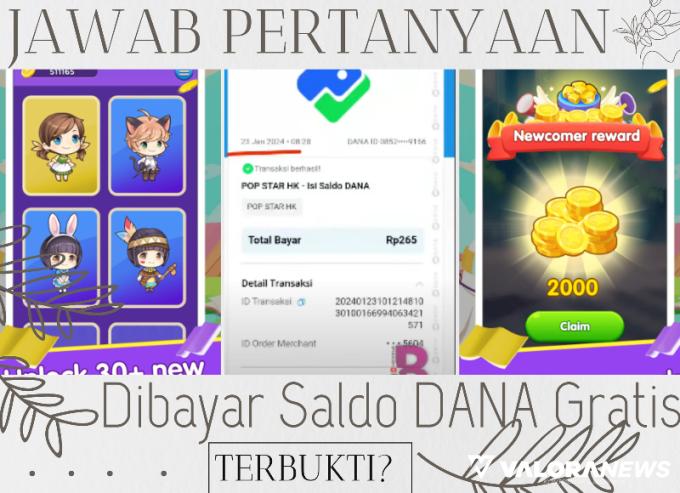 Baru Rilis Januari 2024, Aplikasi Penghasil Uang Ini Terbukti Membayar Saldo DANA Gratis?