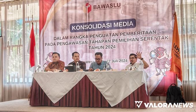 Bawaslu RI Gelar Konsolidasi Media di Padang, Ini yang Dibahas