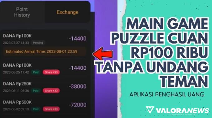 Tanpa Undang Teman! Game Penghasil Uang Ini bisa Kasih Rp100 Ribu, Cair ke DANA