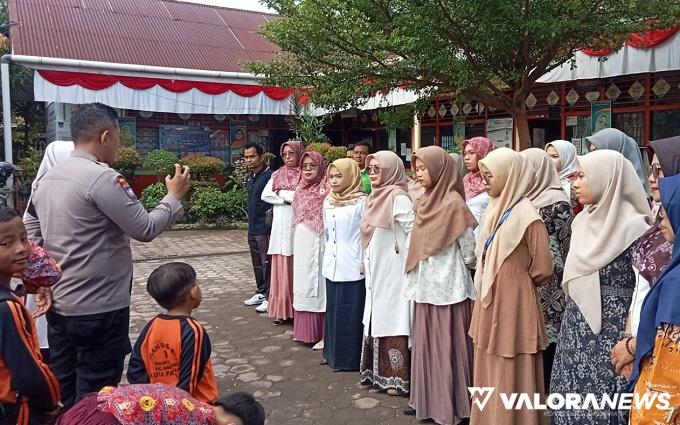 Bhabinkamtibmas Kelurahan Surau Gadang Ingatkan Bahaya 3C di SDN 10