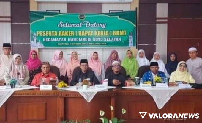 BKMT Kecamatan Mandiangin Koto Selayan Gelar Rapat Kerja, Ini Arahan Pengurus Daerah