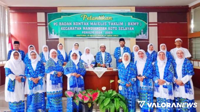 BKMT Kecamatan MKS Dikukuhkan, Jaga Ukhuwah Islamiyah