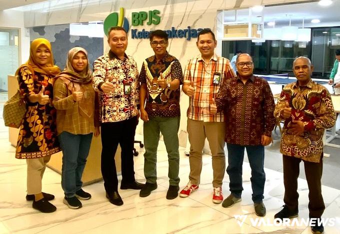 BPJS TK Sosialisasikan Program Perlindungan dan Keselamatan Wartawan dengan Pengurus PJS...