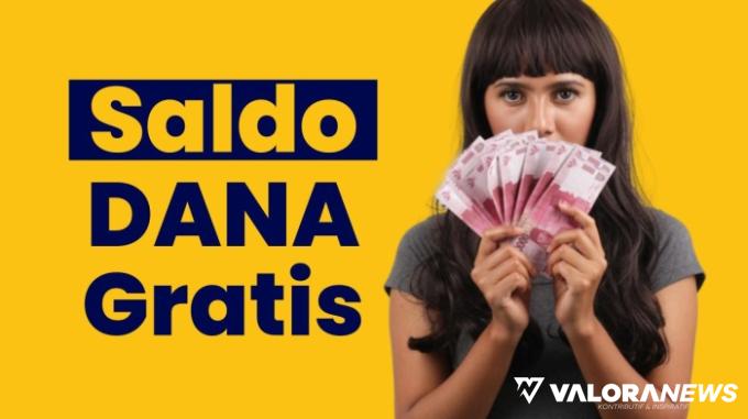 Buat Pakai AI, Satu Gambar Dibayar Rp78 Ribu Saldo DANA Gratis dari Website Ini