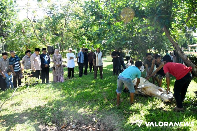 Bupati Agam Gelar Open House di Idul Adha 1444H, Andri Warman: Berkurban itu Tanamkan...