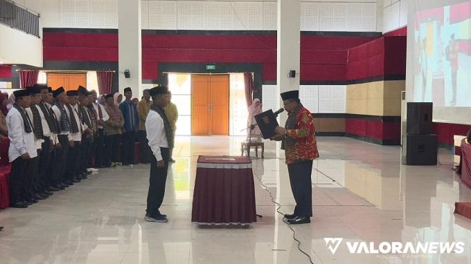 Bupati Agam Kukuhkan Perpanjangan Masa Jabatan 54 Pengurus Bamus Nagari