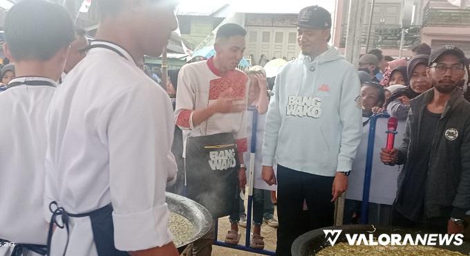 Calon Wako Bukittingi Nomor 3 Hadirkan Acara Makan Besar Bersama Chef Ade, Ini Respon...