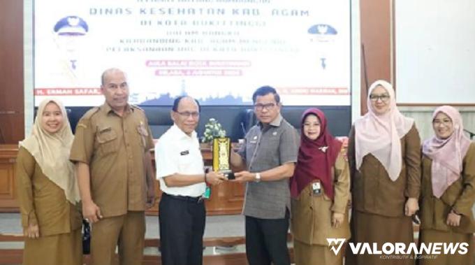 Dinkes Agam Pelajari Cara Bukittinggi Penuhi Target UHC