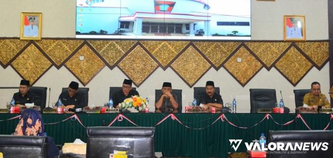 DPRD Padang Gelar Rapat Paripurna Pertanggungjawaban APBD 2022, Realisasi Pendapatan...