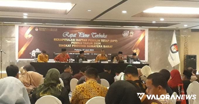 DPT Pemilu 2024 Sumatera Barat Ditetapkan 4.088.606 Orang, Medo: Kegandaan Nol