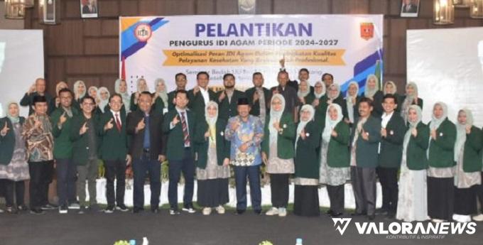 Dr Valencia Pimpin IDI Agam 2024-207, Ini Harapan Bupati