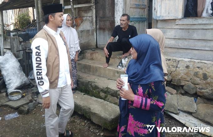 Erman Safar Blusukan di Campago Guguak Bulek, Program Bansos jadi Harapan Masyarakat