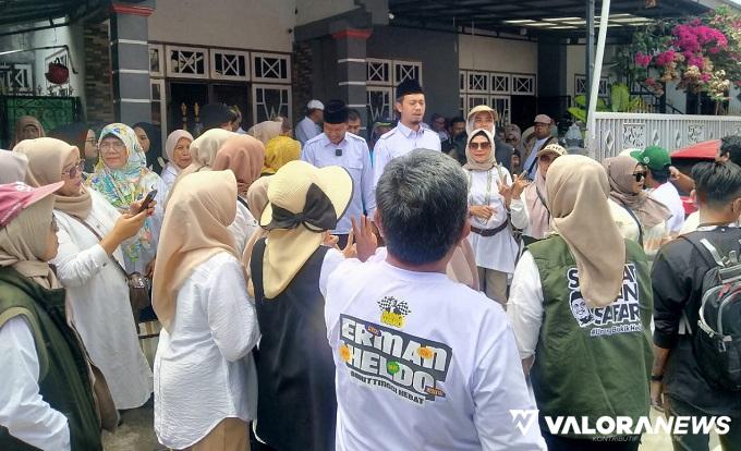 Erman Safar Kampanye Blusukan di Daerah Dirinya Dibesarkan