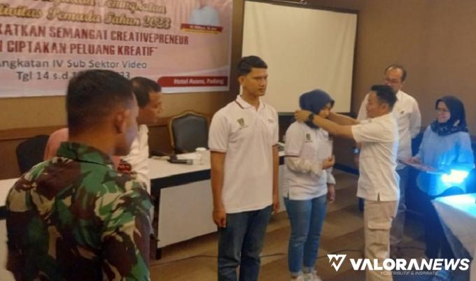 Fasilitasi Pelatihan Kreativitas Pemuda, Hidayat: Pekerjaan tak hanya ASN