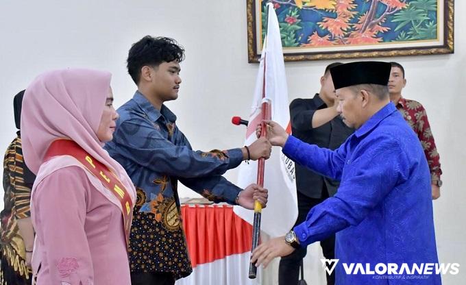 Fikri Novaldo Dikukuhkan jadi Ketua Himalubas Bukittinggi, Ini Pesan Bupati Agam