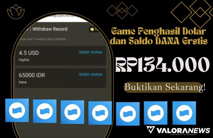 Gabungkan Kado Dibayar RP134 Ribu Saldo DANA Gratis dari Aplikasi Ini, Terbukti?