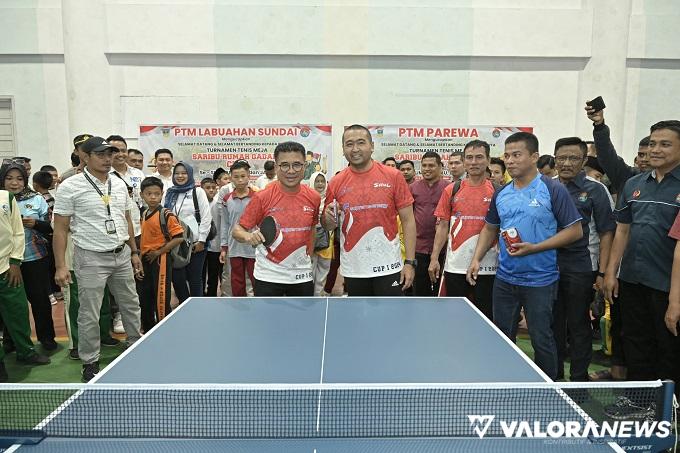 Gelar Turnamen Tenis Meja Antarpelajar Tanpa Bebani Anggaran Daerah, Audy Joinaldy Puji...