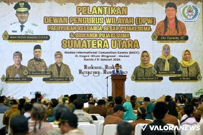 Gubernur Ajak Pujakesuma Terus Merekat Keberagaman di Sumatera Utara