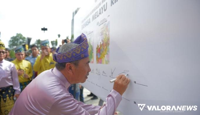 Gubernur Luncurkan Mata Kuliah Budaya Melayu Riau di Hari Jadi ke66, Ini Kata Dewan...